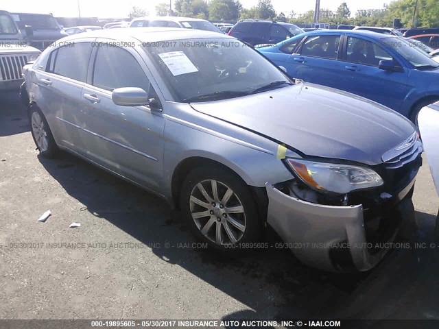 1C3CCBBG5DN659991 - 2013 CHRYSLER 200 TOURING SILVER photo 1