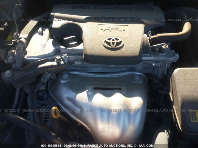 4T4BF1FK1CR209347 - 2012 TOYOTA CAMRY SE/LE/XLE GRAY photo 10