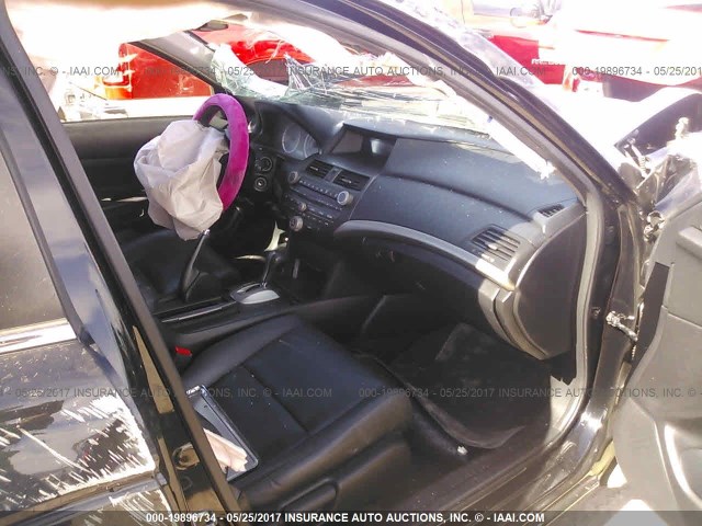 1HGCP2F63CA062816 - 2012 HONDA ACCORD SE BLACK photo 5