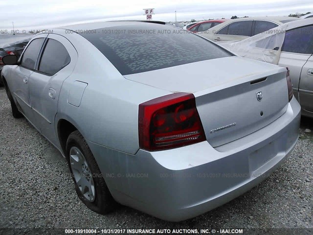 2B3KA43R56H238018 - 2006 DODGE CHARGER SE/SXT SILVER photo 3