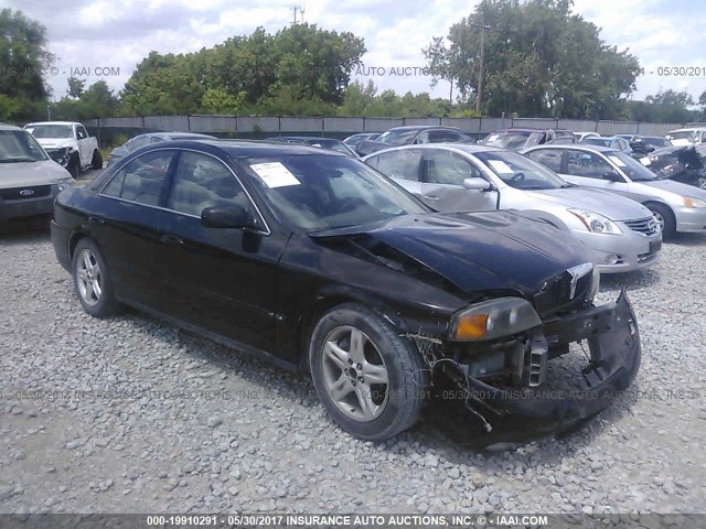 1LNHM86S31Y618278 - 2001 LINCOLN LS BLACK photo 1