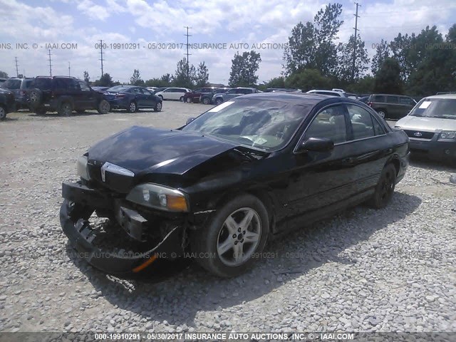 1LNHM86S31Y618278 - 2001 LINCOLN LS BLACK photo 2
