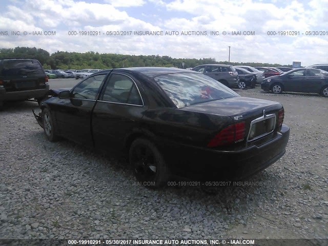 1LNHM86S31Y618278 - 2001 LINCOLN LS BLACK photo 3