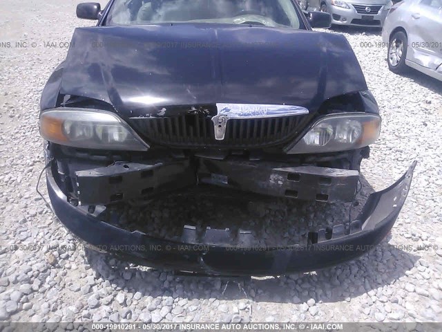 1LNHM86S31Y618278 - 2001 LINCOLN LS BLACK photo 6