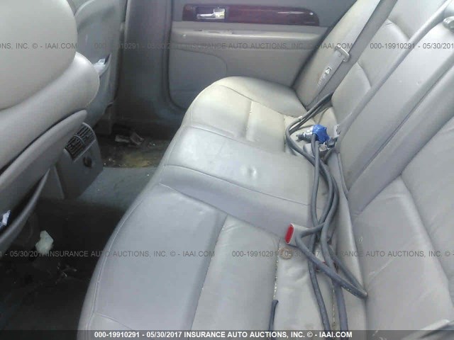 1LNHM86S31Y618278 - 2001 LINCOLN LS BLACK photo 8