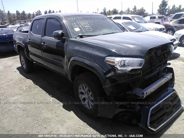 5TFAZ5CN2GX005524 - 2016 TOYOTA TACOMA DBL CAB/SR5/TRD SPORT/OR BLACK photo 1