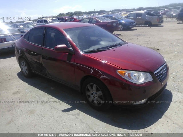 KMHDU46D18U458461 - 2008 HYUNDAI ELANTRA GLS/SE/LIMITED RED photo 1