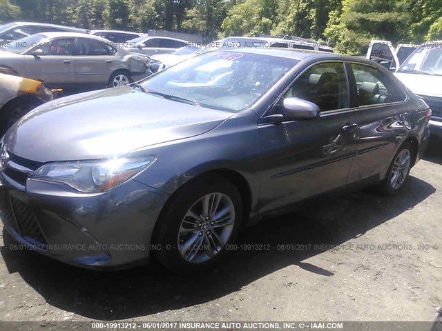 4T1BF1FK2GU545296 - 2016 TOYOTA CAMRY LE/XLE/SE/XSE GRAY photo 1