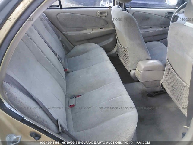 1Y1SK5281YZ400770 - 2000 CHEVROLET GEO PRIZM LSI GOLD photo 8