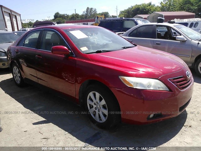 4T1BE46K37U175349 - 2007 TOYOTA CAMRY NEW GENERAT CE/LE/XLE/SE RED photo 1