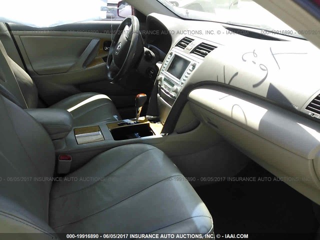 4T1BE46K37U175349 - 2007 TOYOTA CAMRY NEW GENERAT CE/LE/XLE/SE RED photo 5