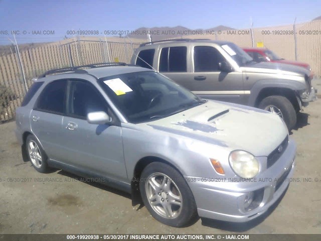 JF1GG29662G806440 - 2002 SUBARU IMPREZA WRX SILVER photo 1