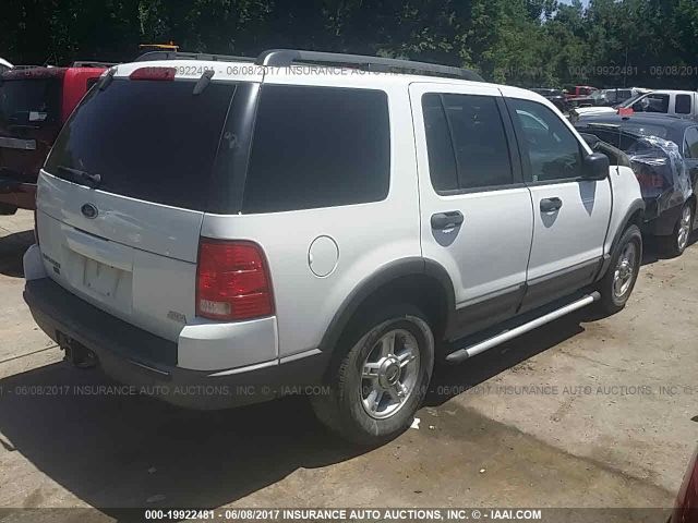 1FMDU73K13ZA82800 - 2003 FORD EXPLORER XLT/XLT SPORT/NBX 白色 照片 4
