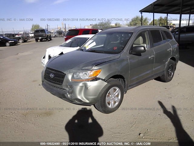 5NMSG13DX9H329942 - 2009 HYUNDAI SANTA FE GLS GRAY photo 6