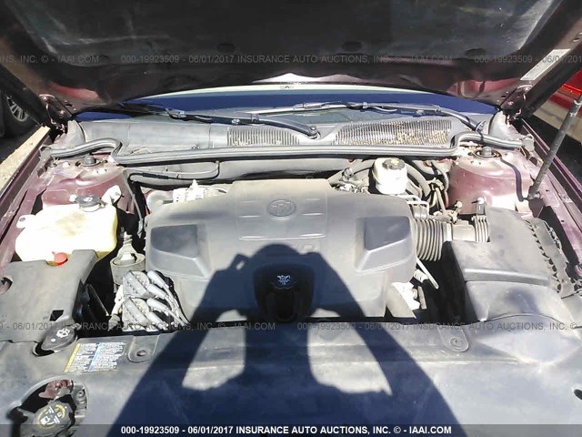 1G4HP57296U150317 - 2006 BUICK LUCERNE CX MAROON photo 10