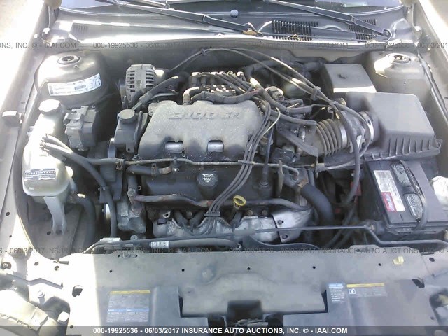 1G1NE52J03M588224 - 2003 CHEVROLET MALIBU LS 棕色 照片 10