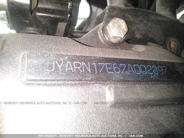 JYARN17E67A002397 - 2007 YAMAHA FZ1 S WHITE photo 10