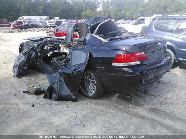 WBAHL83547DT08918 - 2007 BMW 750 I BLACK photo 3