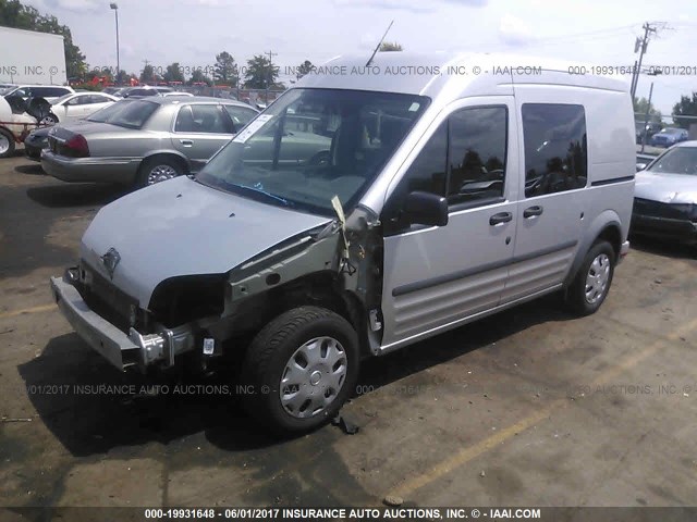 NM0LS6BNXCT111657 - 2012 FORD TRANSIT CONNECT XLT SILVER photo 2