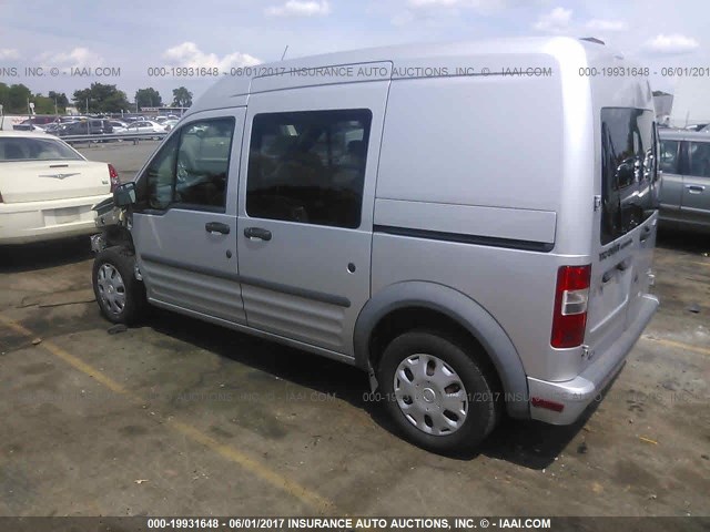 NM0LS6BNXCT111657 - 2012 FORD TRANSIT CONNECT XLT SILVER photo 3