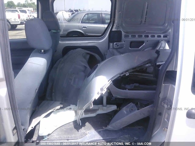 NM0LS6BNXCT111657 - 2012 FORD TRANSIT CONNECT XLT SILVER photo 8