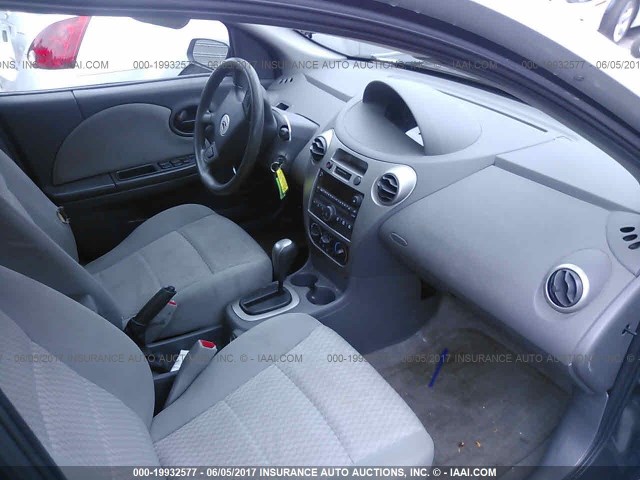 1G8AJ55F97Z163497 - 2007 SATURN ION LEVEL 2 SILVER photo 5