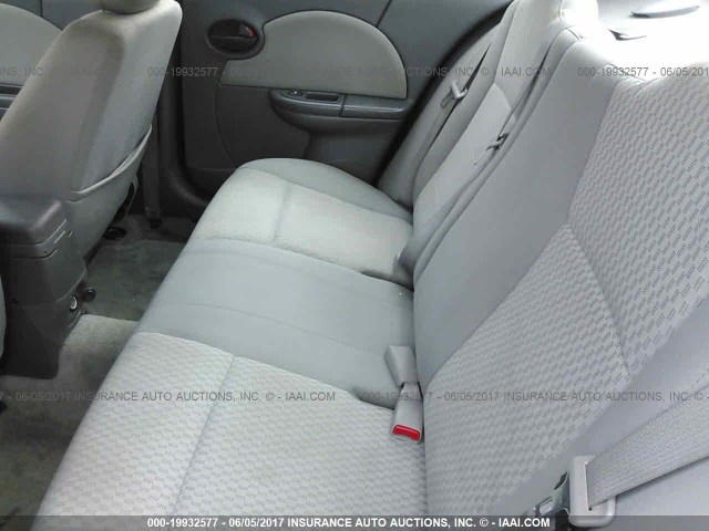 1G8AJ55F97Z163497 - 2007 SATURN ION LEVEL 2 SILVER photo 8