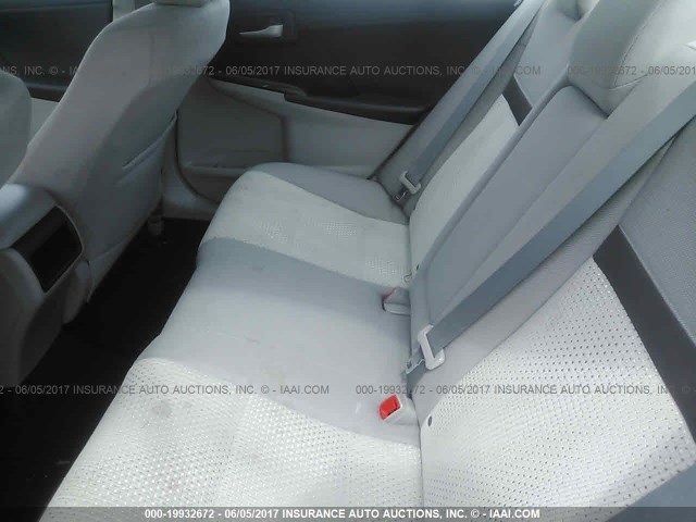 4T1BF1FK1CU004587 - 2012 TOYOTA CAMRY SE/LE/XLE 灰色 照片 8