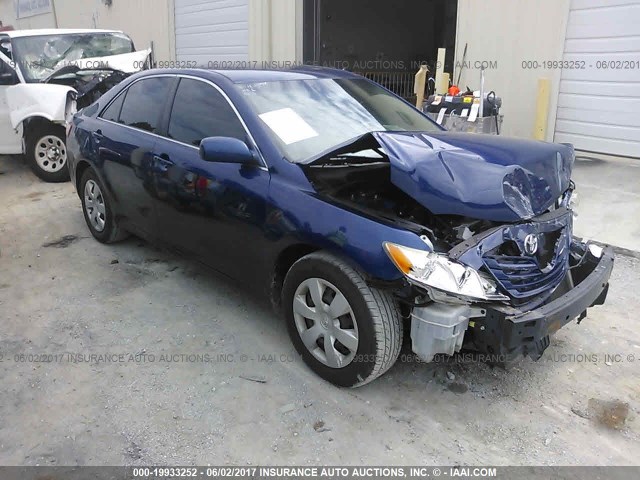 4T1BE46K59U322399 - 2009 TOYOTA CAMRY SE/LE/XLE BLUE photo 1