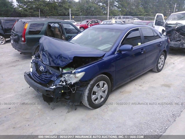 4T1BE46K59U322399 - 2009 TOYOTA CAMRY SE/LE/XLE BLUE photo 2