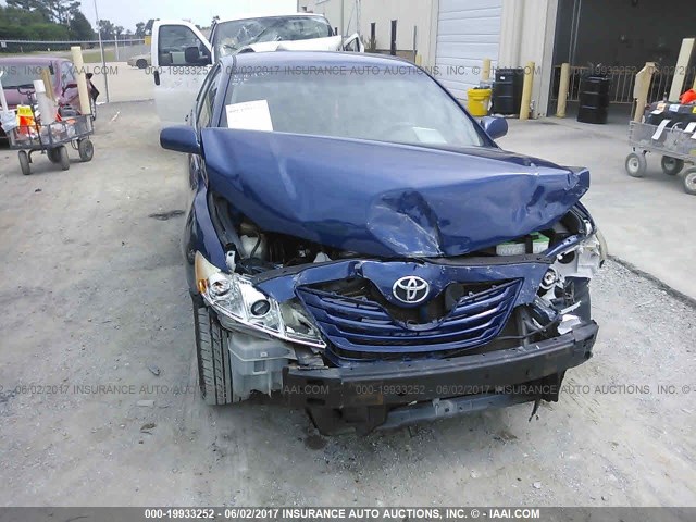 4T1BE46K59U322399 - 2009 TOYOTA CAMRY SE/LE/XLE BLUE photo 6