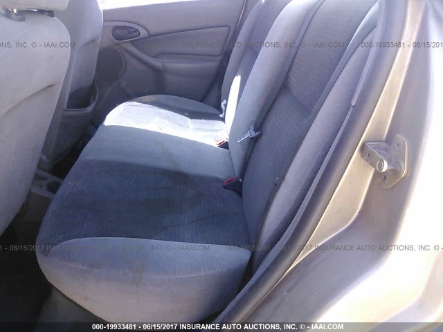 1FAFP33P23W116310 - 2003 FORD FOCUS LX GRAY photo 8