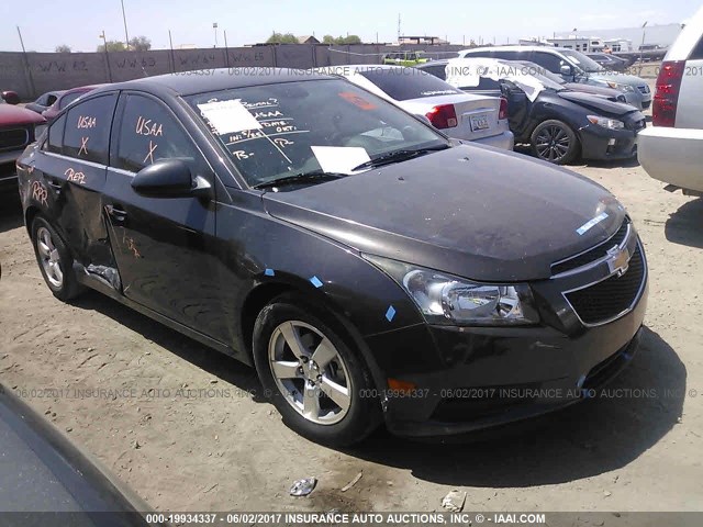 1G1PC5SB2D7287123 - 2013 CHEVROLET CRUZE LT GRAY photo 1