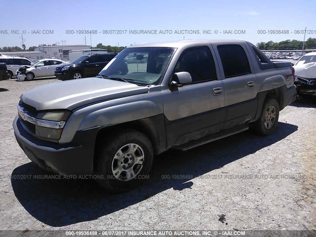 3GNEC13T43G190238 - 2003 CHEVROLET AVALANCHE C1500 Champagne photo 2