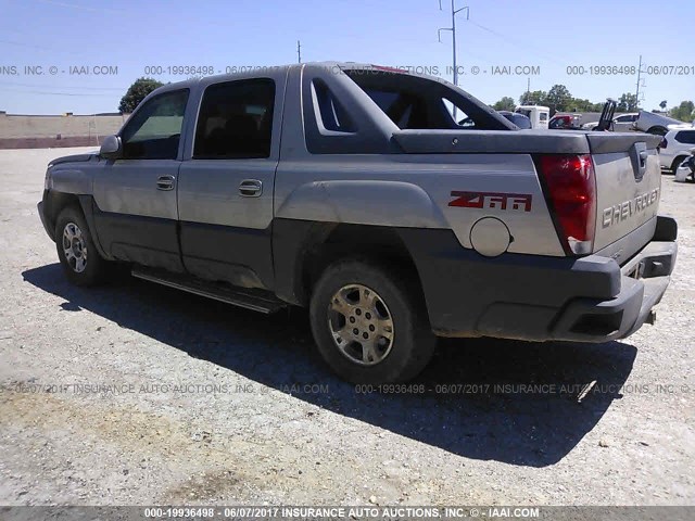 3GNEC13T43G190238 - 2003 CHEVROLET AVALANCHE C1500 Champagne photo 3