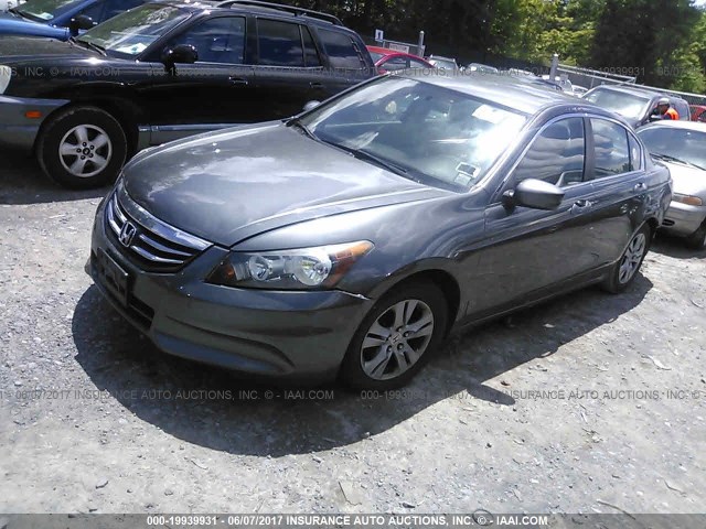 1HGCP2F49BA028215 - 2011 HONDA ACCORD LXP GRAY photo 2