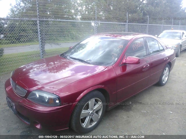 1LNHM87A76Y607717 - 2006 LINCOLN LS 红色 照片 2