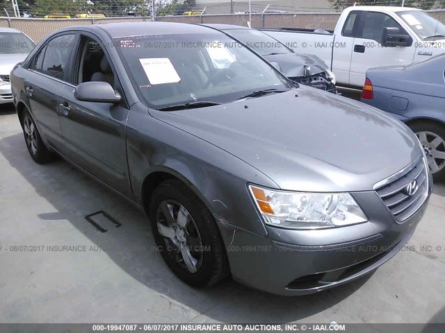 5NPET46C19H436264 - 2009 HYUNDAI SONATA GLS GRAY photo 1