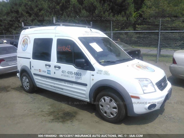 NM0LS6BN3DT170583 - 2013 FORD TRANSIT CONNECT XLT WHITE photo 1