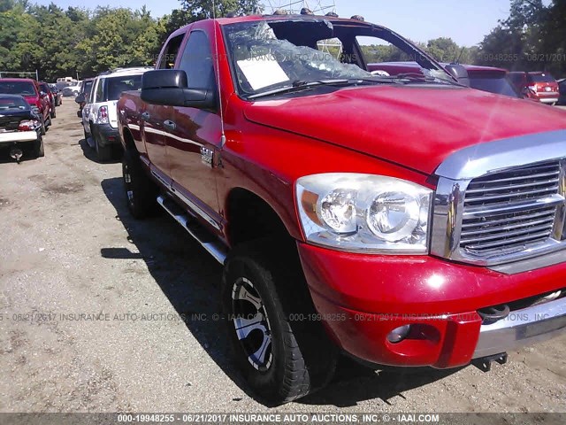 1D7KS28C07J558888 - 2007 DODGE RAM 2500 ST/SLT 红色 照片 1