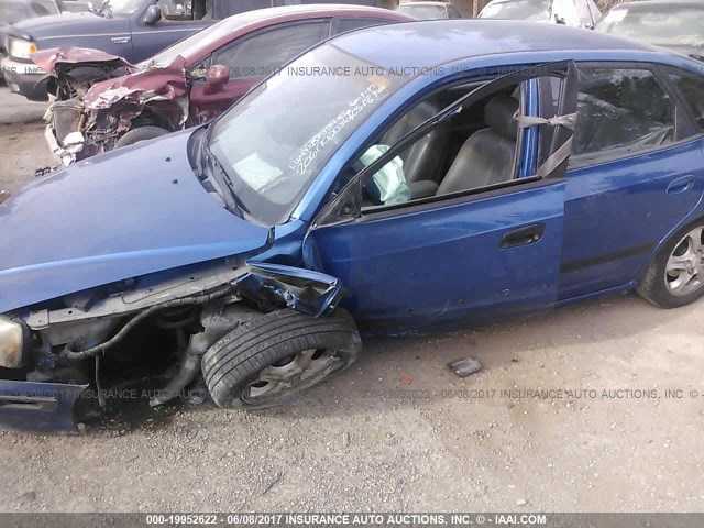 KMHDN56D75U165257 - 2005 HYUNDAI ELANTRA GLS/GT BLUE photo 6