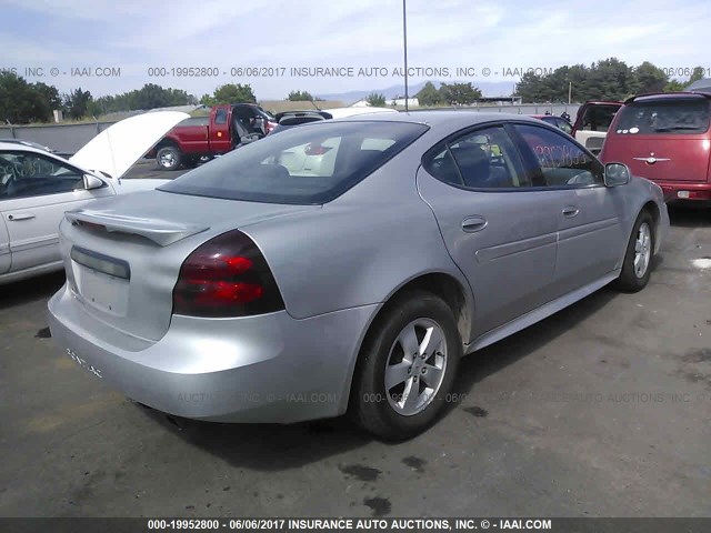 2G2WP552561303225 - 2006 PONTIAC GRAND PRIX SILVER photo 4