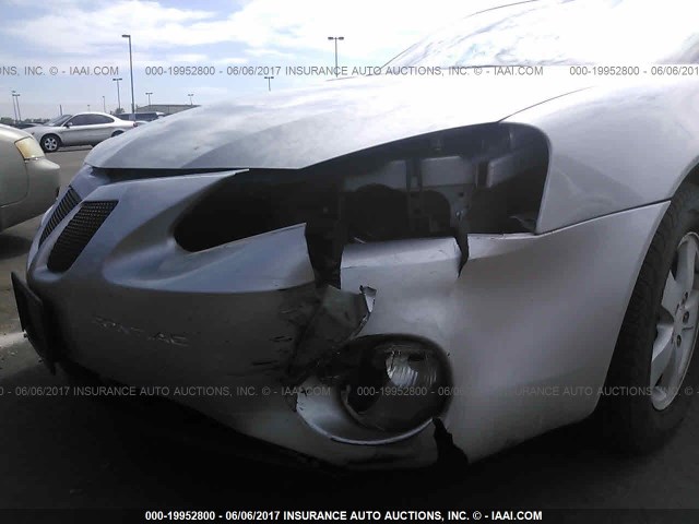 2G2WP552561303225 - 2006 PONTIAC GRAND PRIX SILVER photo 6