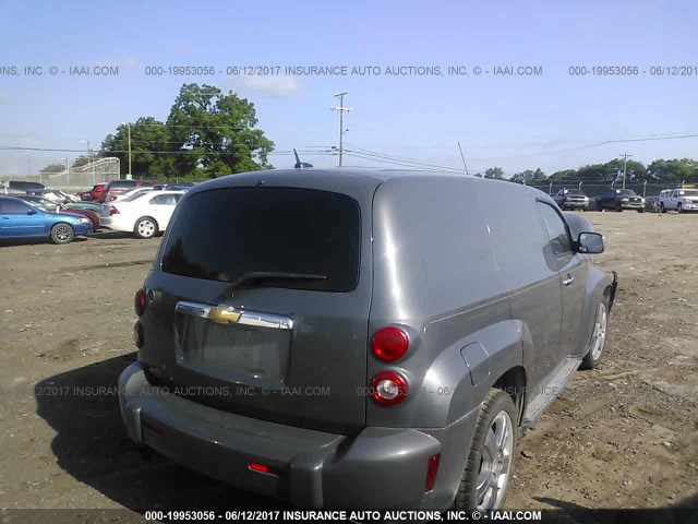 3GCCA05VX9S619466 - 2009 CHEVROLET HHR PANEL LT GRAY photo 4