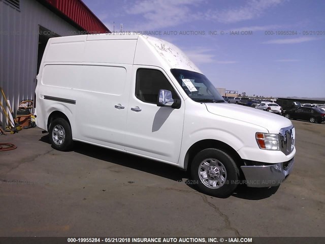 1N6BF0LY5CN108806 - 2012 NISSAN NV 2500 WHITE photo 1