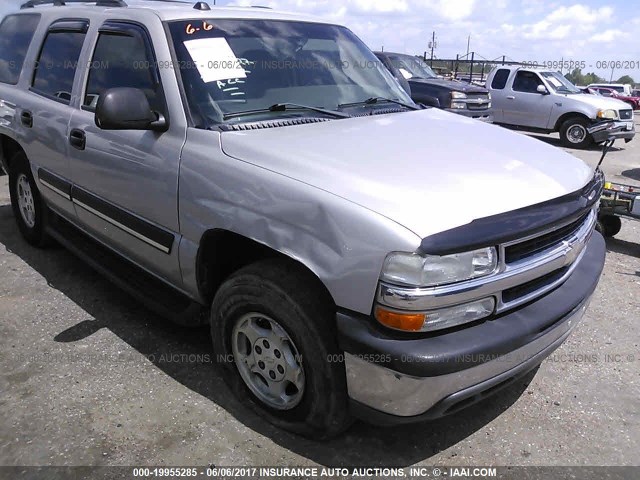 1GNEC13Z34J322412 - 2004 CHEVROLET TAHOE C1500 SILVER photo 6