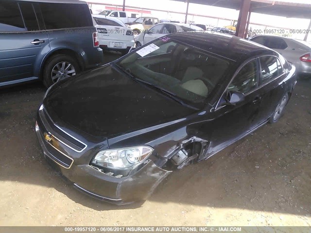 1G1ZC5E15BF243003 - 2011 CHEVROLET MALIBU 1LT 黑色 照片 2