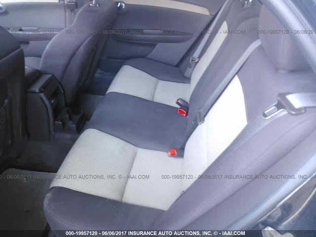 1G1ZC5E15BF243003 - 2011 CHEVROLET MALIBU 1LT 黑色 照片 8