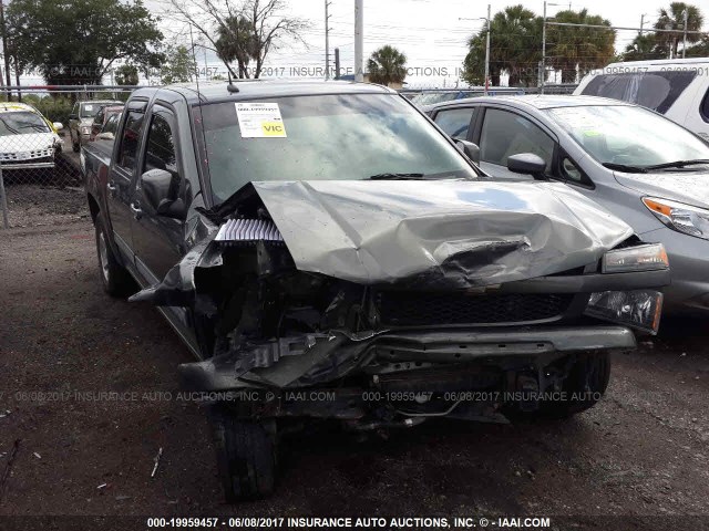 1GCDSCF96B8125110 - 2011 CHEVROLET COLORADO LT GRAY photo 6