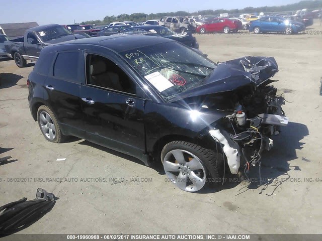 5J8TB18519A000059 - 2009 ACURA RDX TECHNOLOGY BLACK photo 1